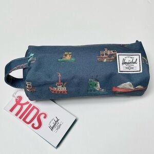 Herschel Supply Company Kids' Tug Boat Print Canvas Settlement Case